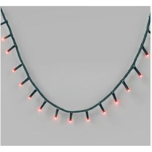 Wondershop 100 LED MICRO String Lights RED Xmas Valentine's Day Decor